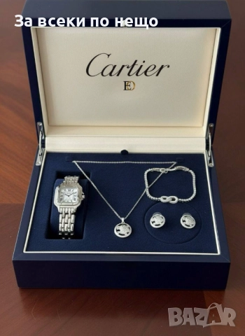 Cartier Подаръчен Комплект Картиер - Налични Различни Модели Код SK200, снимка 3 - Бижутерийни комплекти - 52531475