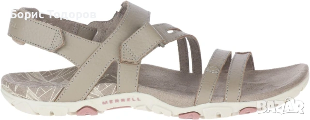 Сандали летни обувки женски Merrell сиви, снимка 5 - Сандали - 53590208