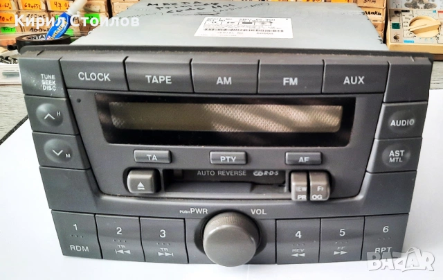 Оригинално радио от Mazda Premacy. Модел: CB-01 66 9C0, CQ-LM0920A 