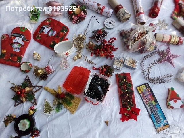 Коледна новогодишна украса, снимка 3 - Декорация за дома - 52178834