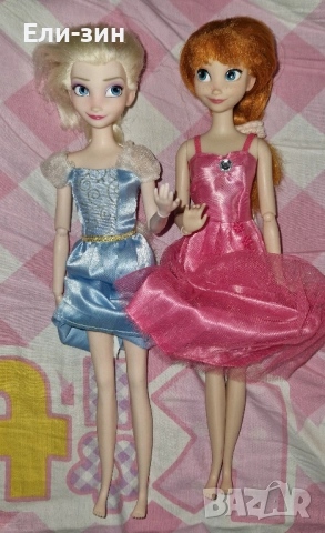 комплект кукли Ана и Елза от замръзналото кралство Frozen, снимка 6 - Кукли - 52356031