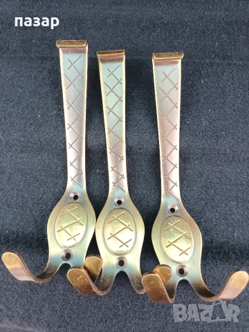Бронзови закачалки отлична изработка, снимка 2 - Антикварни и старинни предмети - 52771188