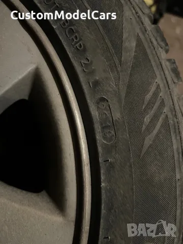 Продавам джанти BMW 7j x 16 ET47 със зимни гуми за E46 E36 Z3, снимка 4 - Гуми и джанти - 49621932