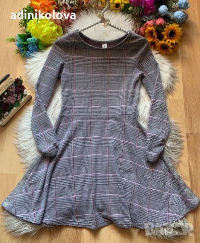 Карирана рокля, снимка 1