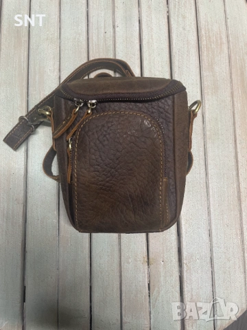 Мъжка чанта от естествена кожа 