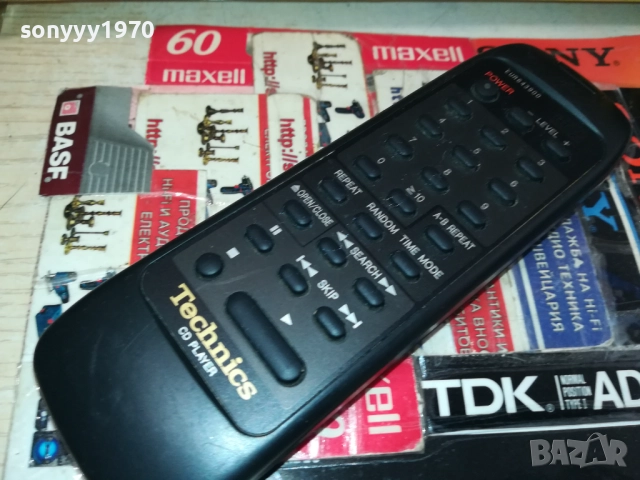 TECHNICS EUR643900 CD REMOTE CONTROL-ВНОС SWISS 2508251531, снимка 5 - Други - 51484138