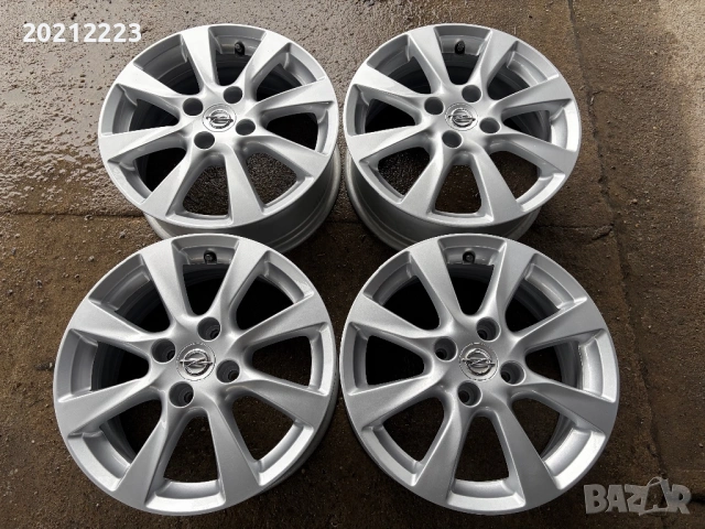 4 броя алуминиеви джанти за Opel Corsa F 16, снимка 6 - Гуми и джанти - 53562922
