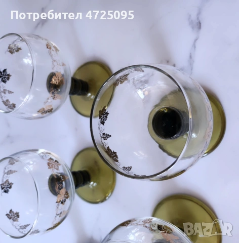 Кристални чаши за ракия, снимка 4 - Чаши - 53785095