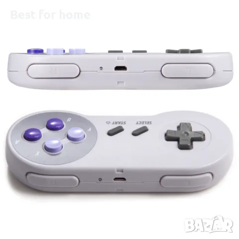 Контролери за SNES/SFC с 2.4G безжичен адаптер, снимка 3 - Аксесоари - 49148512