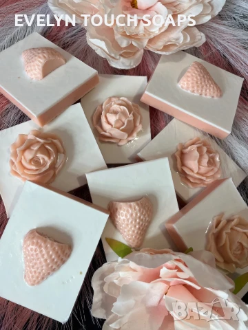  Ръчно изработен сапун, с козе мляко с аромат на шоколад и ванилия, снимка 3 - Козметика за тяло - 51160595