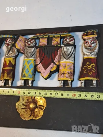 дървено пано за стена дърворезба   4/6, снимка 6 - Декорация за дома - 49076318