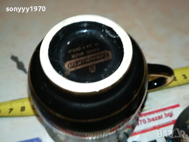 terracotto-hand made 24k gold чаши за кафе-2БР M0306232047, снимка 16 - Колекции - 40939309