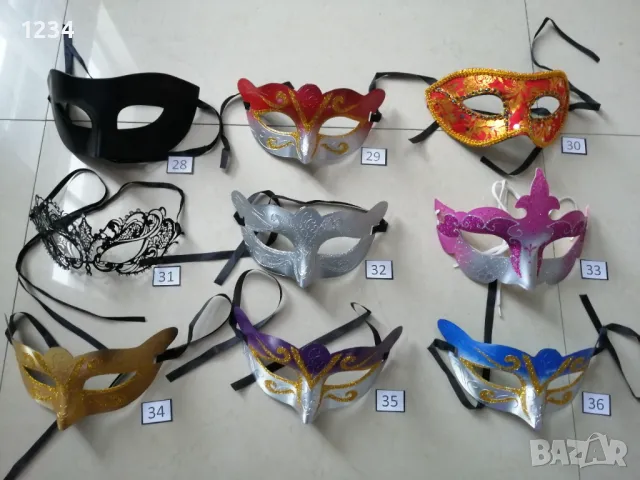 Карнавални и стенни маски, снимка 6 - Други стоки за дома - 49199182