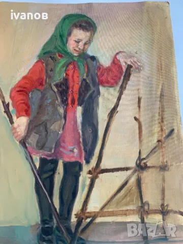 стара картина, снимка 6 - Картини - 48560056