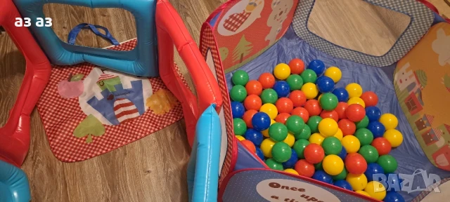 Baby fitness-сух басейн с меки топки и омекотени страни, снимка 2 - Играчки за стая - 50571020