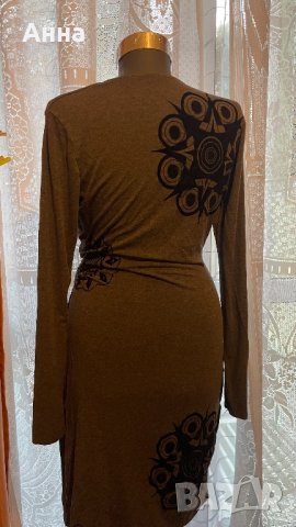 Дамска рокля с дълъг ръкав desigual, снимка 5 - Рокли - 41126318