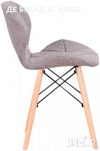 ПРОМОЦИЯ Висококачествени трапезни столове LQ-LDMB-4KAFEI, снимка 2 - Столове - 33775440