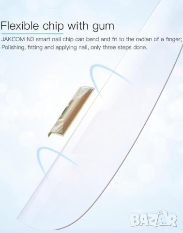 Anti UV Универсален Смарт Нокът IOT Радио Индуктивен Чип Интернет на Нещата Android NFC Apple iOS iC, снимка 4 - Смарт гривни - 41381189