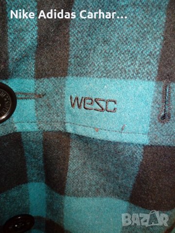 WеSC - оригинално мъжко зимно яке (тип риза), като ново!, снимка 3 - Якета - 35685579
