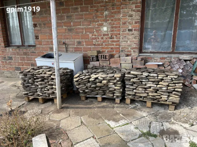 Естествен речен камък за декорация, подова настилка и облицовка на стени, снимка 2 - Строителни материали - 47386194