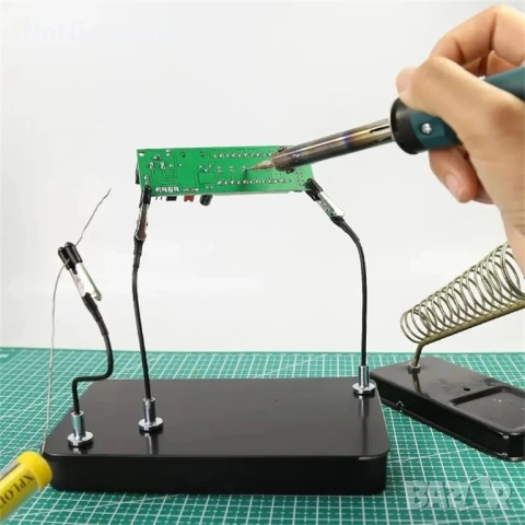 5бр.Магнитна гъвкава щипка тип „крокодил“ Електрическа тестова щипка, скоби за бележки, снимки, меню, снимка 5 - Други инструменти - 53371584