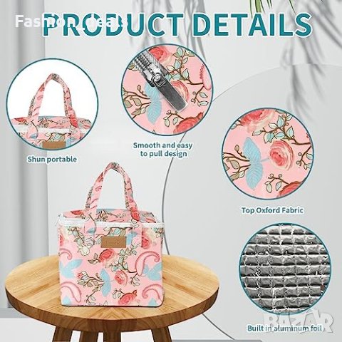 Нова Водоустойчива хладилна термична чанта за обяд пикник  , снимка 2 - Други стоки за дома - 41824421