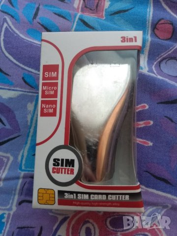 Клещи 3в1 за рязане на Micro/Nano Sim карти, снимка 1