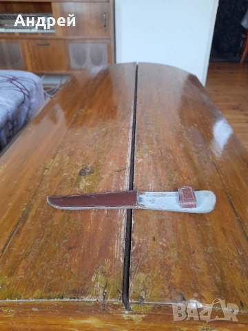 Стара кожена кания за нож #22