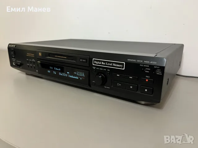 Sony MDS JE520 MiniDisk deck, снимка 4 - Декове - 56086803