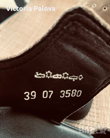 Модерни масивни сандали JELA естествена кожа, снимка 6 - Сандали - 41561028