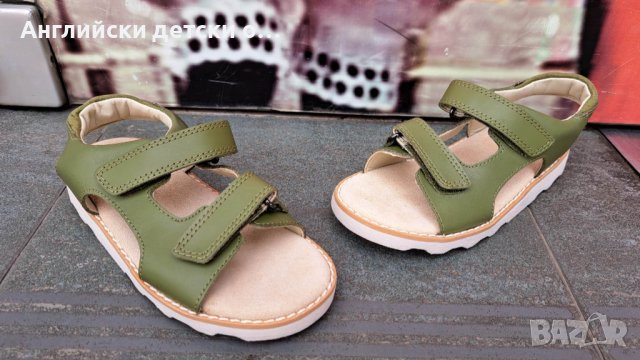 Английски детски сандали естествена кожа-CLARKS , снимка 3 - Детски сандали и чехли - 40725010