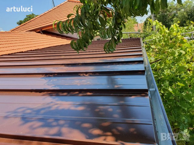Покривни изделя и фасади от фалцов панел FALZON, снимка 1 - Тенекеджийски услуги - 39012613