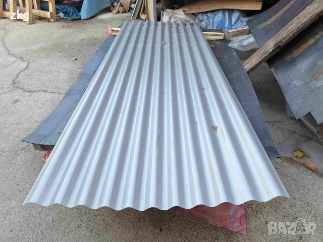 Преоценена вълнообразна пластифицирана ламарина Sn27, снимка 5 - Железария - 52216977