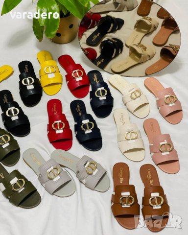 Дамски чехли Versace, снимка 16 - Чехли - 36188315