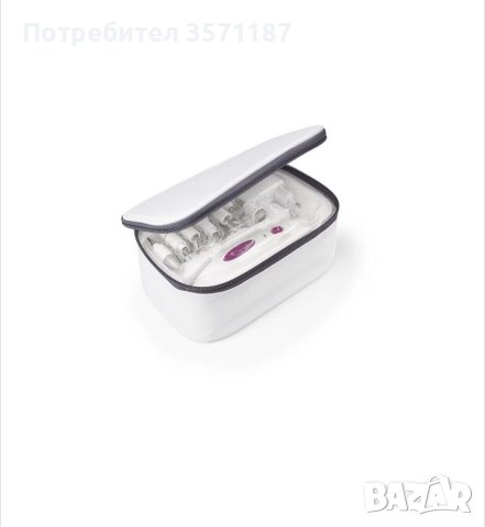 Комплект за маникюр и педикюр Medisana MP 815, 7 накрайника, 2 скорости на въртене, снимка 2 - Друга електроника - 41840552