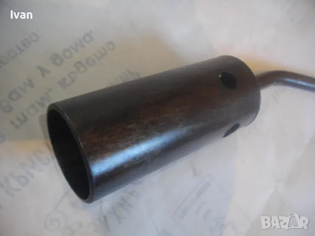 410мм ф40мм НЕМСКА ГАЗОВА ПРОПАН-БУТАН ГОРЕЛКА ПЪРЛАЧКА ЗА НАГРЯВАНЕ с маркуч 1 м масивен , снимка 4 - Други инструменти - 48519093