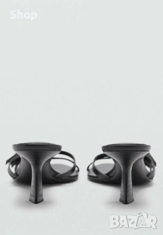 👡 Сандали на ток на Zara , снимка 4 - Сандали - 53781009