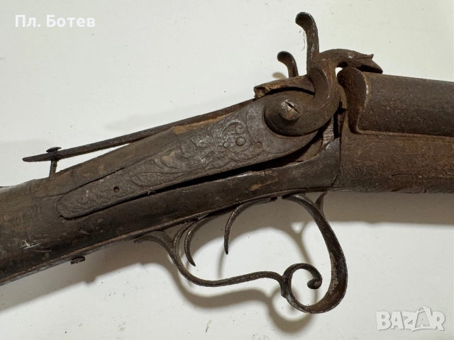 Стара щифтова пушка, снимка 3 - Антикварни и старинни предмети - 52816955