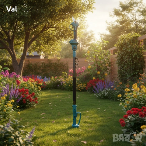 Телескопичен прът Kraft Royal 135–180 см за акумулаторни ножици и резачки , снимка 3 - Градинска техника - 53715777