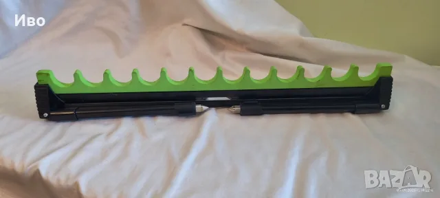 ​Стойка за фидер въдици Carp Zoom (CZ) Practic Side Rod Rest – 12 гнезда (Като нова!), снимка 2 - Екипировка - 55978535