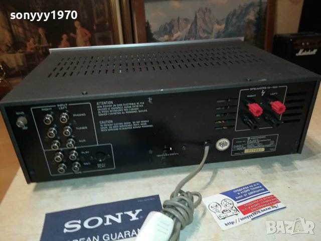 KENWOOD JAPAN AMPLIFIER-ВНОС SWISS 0207231028LNV, снимка 16 - Ресийвъри, усилватели, смесителни пултове - 41418777