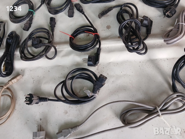 кабели захранващи 14 бр, снимка 2 - Кабели и адаптери - 52902067