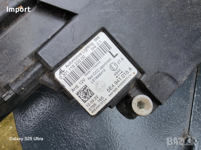 2бр. Оригинални фарове за SKODA OCTAVIA 4 CRYSTAL LIGHTING, снимка 8 - Части - 52098595