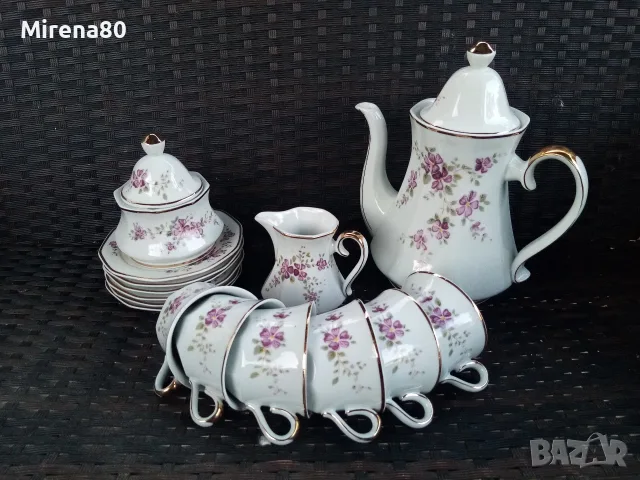 Български сервиз за чай - нов !