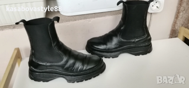 Дамски ботуши Arket 36 н. Естествена кожа , снимка 11 - Дамски боти - 52646872