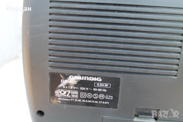 Радиокасетофон ''Grundig RR 465'', снимка 6 - Радиокасетофони, транзистори - 41340801