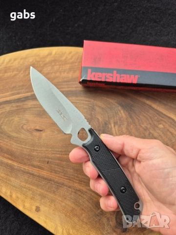 Тактически ловен нож Kershaw 2048BW Steppe, снимка 8 - Ножове - 52402816