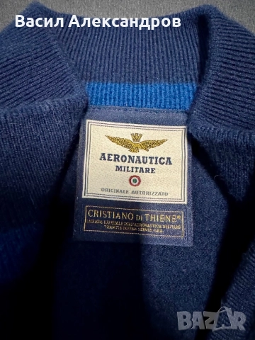 Горнище Aeronautica Militare, снимка 3 - Суичъри - 52251339