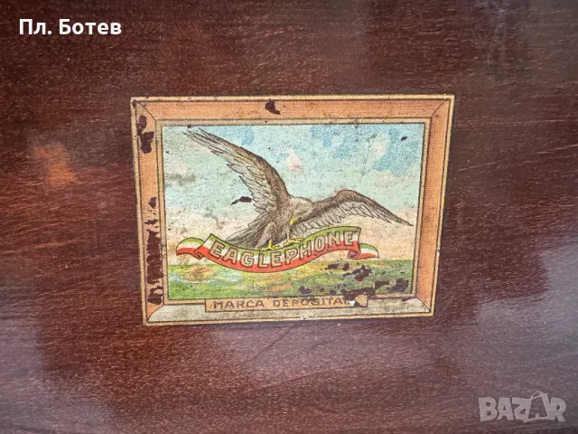 Много рядък грамофон, снимка 2 - Грамофони - 49911327