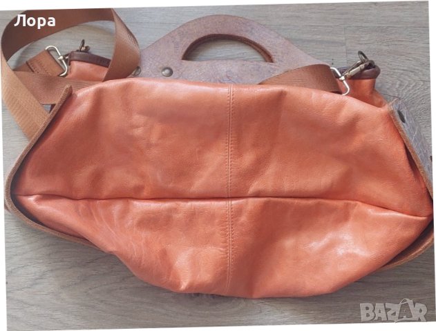 Дамска чанта JEANNETTE LEHR естествена кожа , снимка 3 - Чанти - 42570042